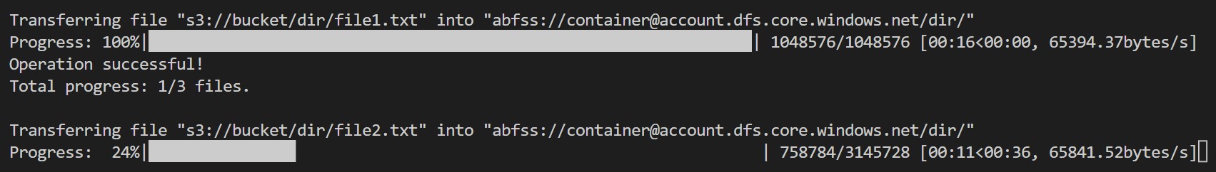 Data transfer progress (with chunk_size)