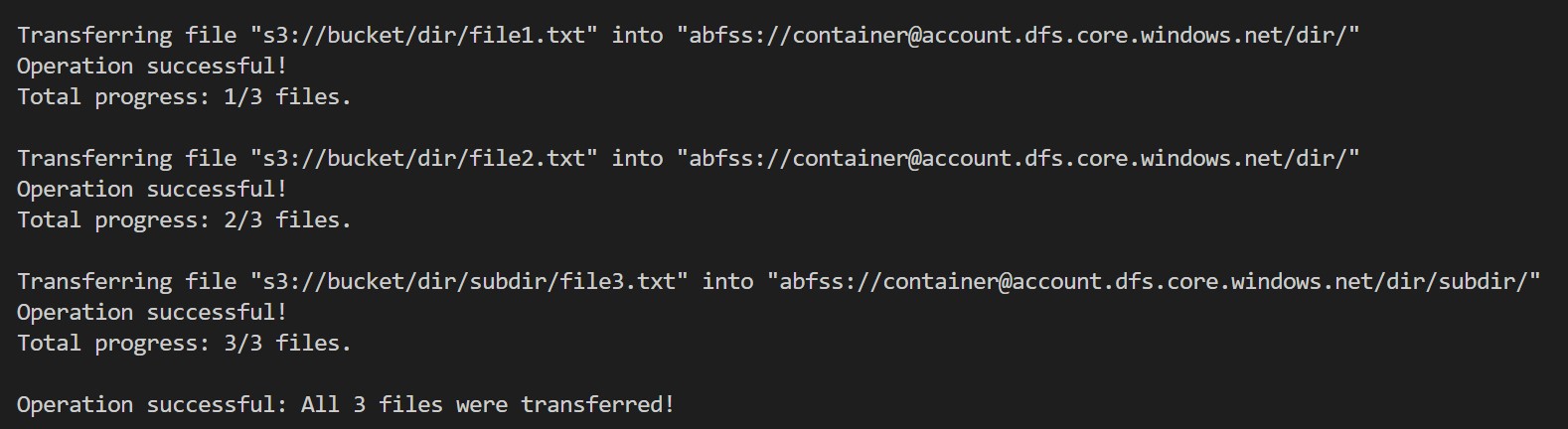 Data transfer progress (without chunk_size)